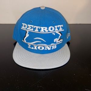Detroit lions fitted hat 7 3/8